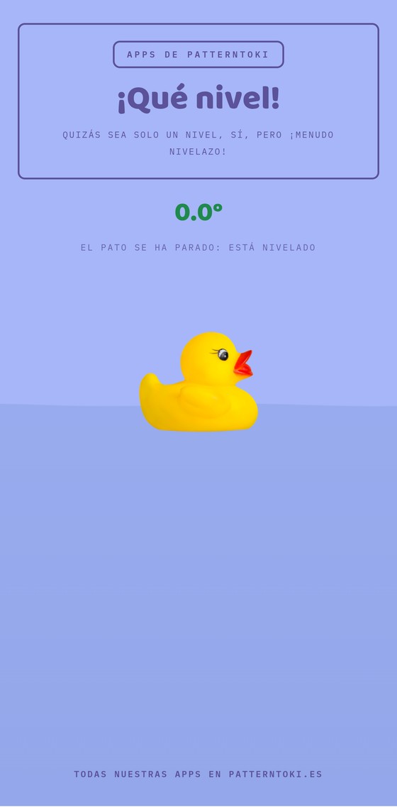 Pantalla de ¡Qué nivel!